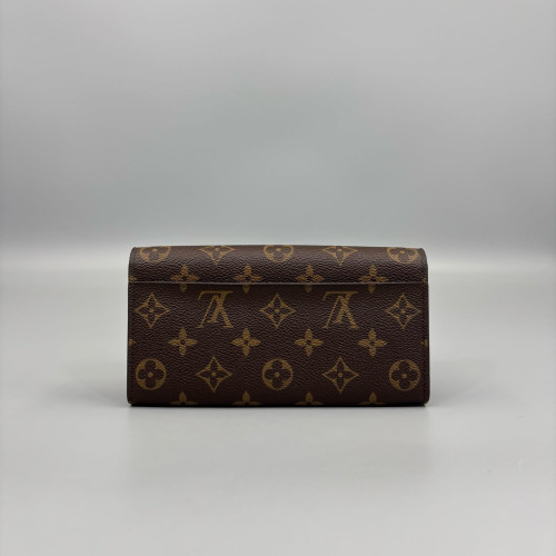 Louis Vuitton Sarah Wallet Nm Monogram Brown