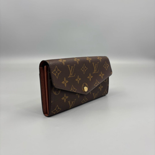 Louis Vuitton Sarah Wallet Nm Monogram Brown