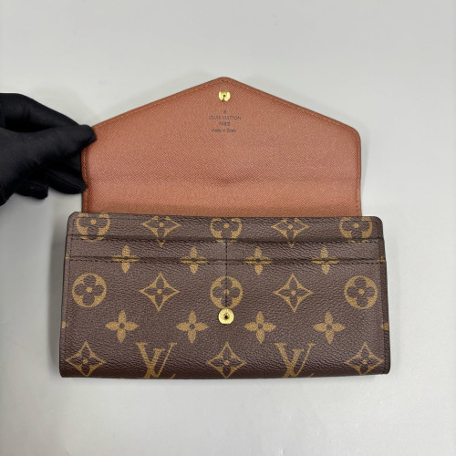 Louis Vuitton Sarah Wallet Nm Monogram Brown