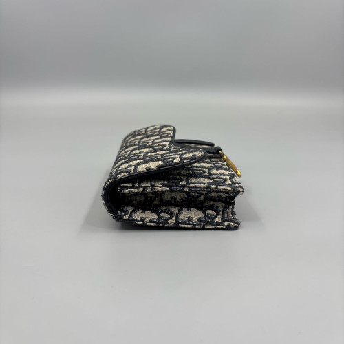 Dior Waist Belt Bag Oblique Black Beige