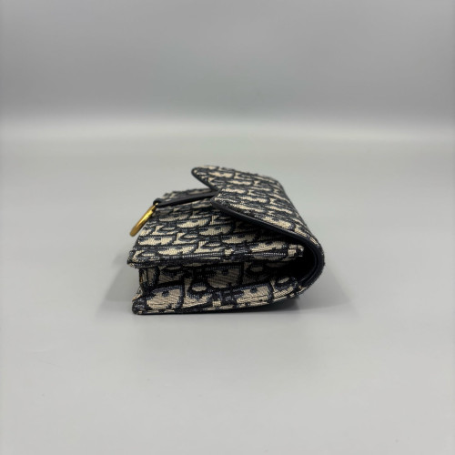 Dior Waist Belt Bag Oblique Black Beige