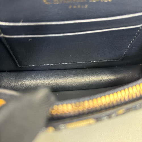 Dior Waist Belt Bag Oblique Black Beige