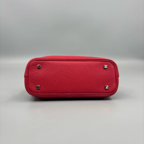Moynat Gabrielle Bb Calfskin Red