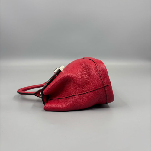 Moynat Gabrielle Bb Calfskin Red