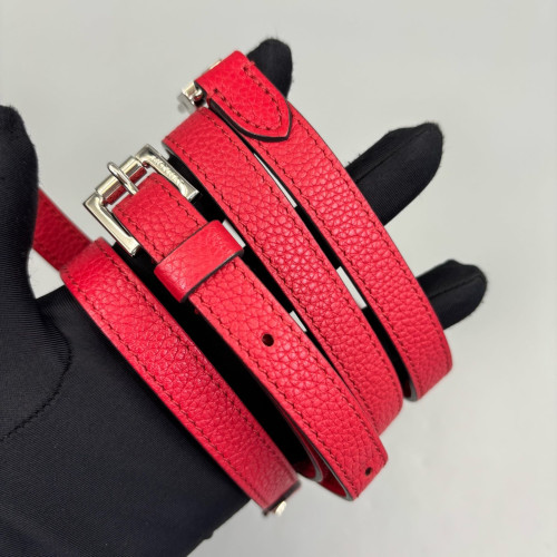 Moynat Gabrielle Bb Calfskin Red