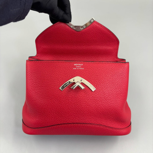 Moynat Gabrielle Bb Calfskin Red