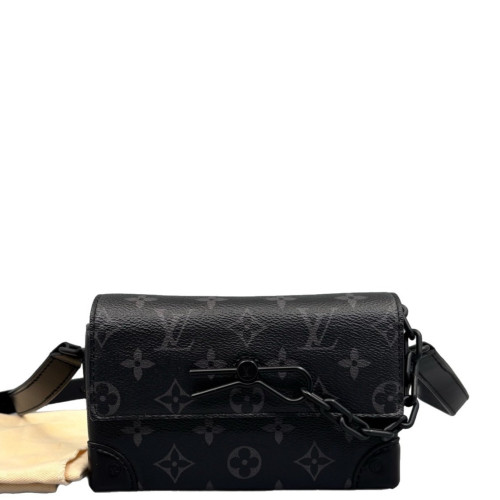 Louis Vuitton Steamer Wearable Wallet Monogram Eclipse Black