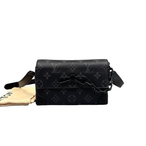 Louis Vuitton Steamer Wearable Wallet Monogram Eclipse Black