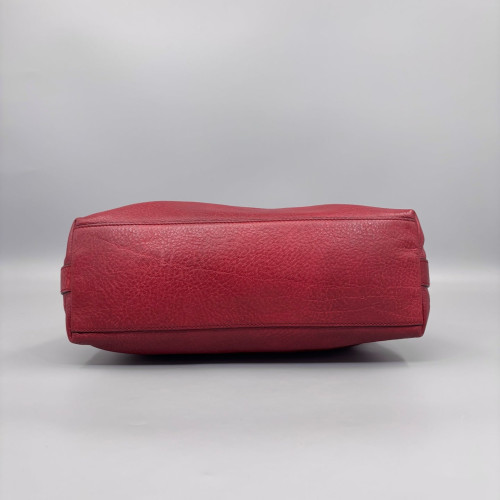 Gucci Hobo Grained Calfskin Red Gucci Hobo Grained Calfskin Red