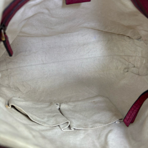 Gucci Hobo Grained Calfskin Red Gucci Hobo Grained Calfskin Red