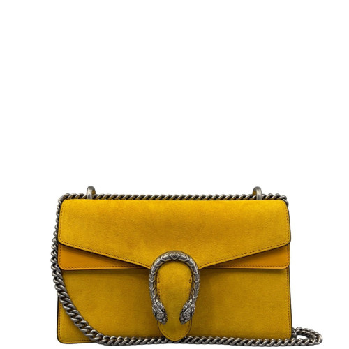 Gucci Meium Dionysus Suede Yellow