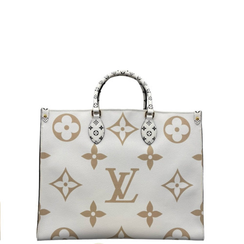 Louis Vuitton Onthego GM Monogram Monogram Giant White Green Louis Vuitton Onthego GM Monogram Monogram Giant White Green