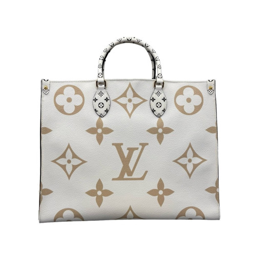 Louis Vuitton Onthego GM Monogram Monogram Giant White Green Louis Vuitton Onthego GM Monogram Monogram Giant White Green