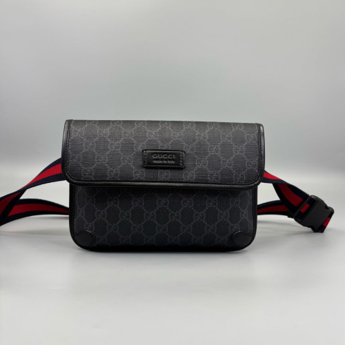 Gucci Neo Vintage Belt Bag GG Monogram Black
