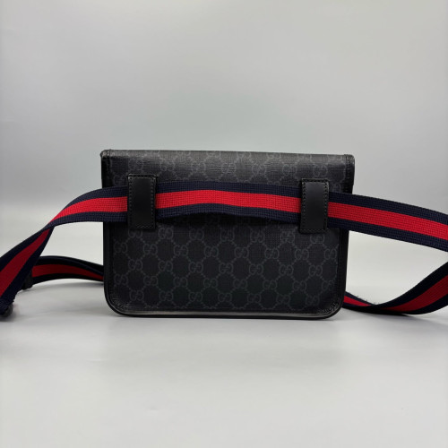 Gucci Neo Vintage Belt Bag GG Monogram Black