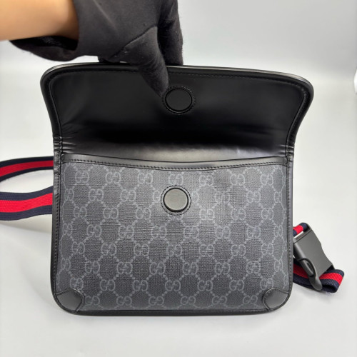 Gucci Neo Vintage Belt Bag GG Monogram Black