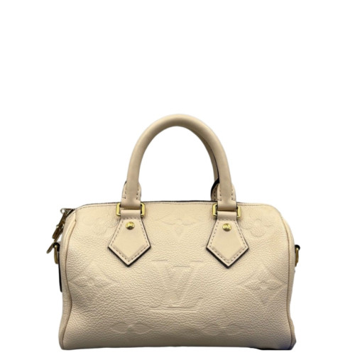 Louis Vuitton Speedy 20 Monogram Empreinte White