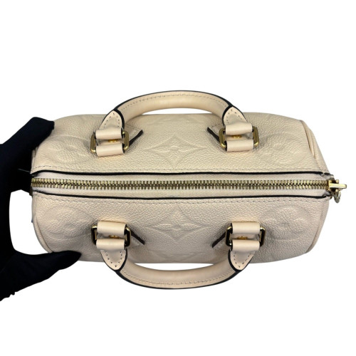 Louis Vuitton Speedy 20 Monogram Empreinte White