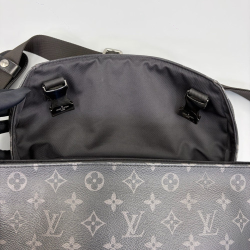 Louis Vuitton Voyager Messenger Monogram Eclipse Black