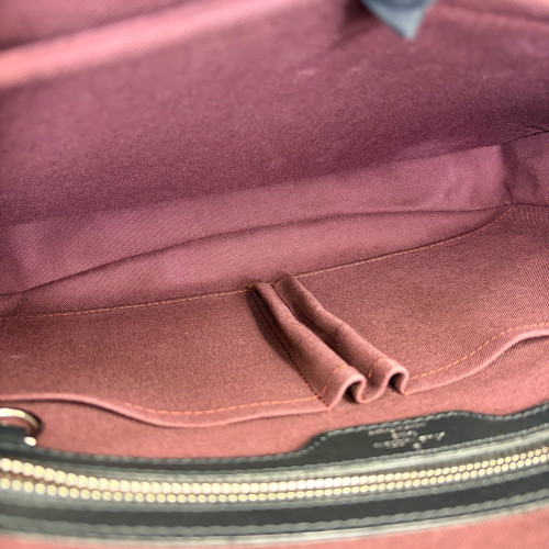 Louis Vuitton Clarence Satchel Monogram Brown