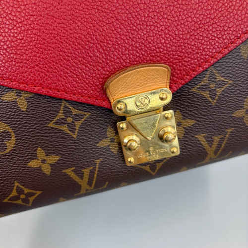 Louis Vuitton Pallas Chain Monogram Brown Red