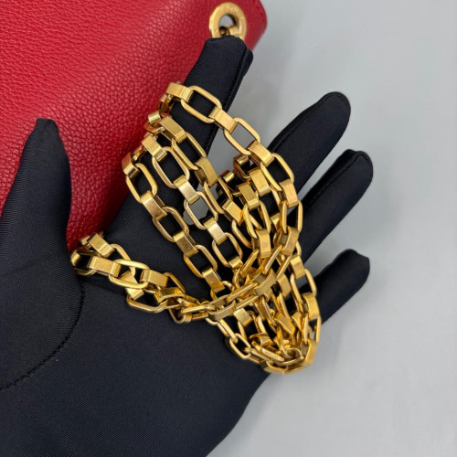 Louis Vuitton Pallas Chain Monogram Brown Red
