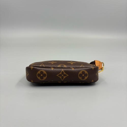 Louis Vuitton Mini Pochette Accessories Monogram Brown