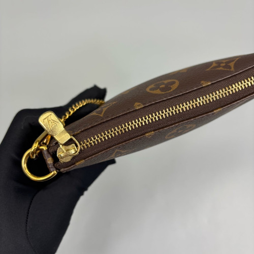 Louis Vuitton Mini Pochette Accessories Monogram Brown