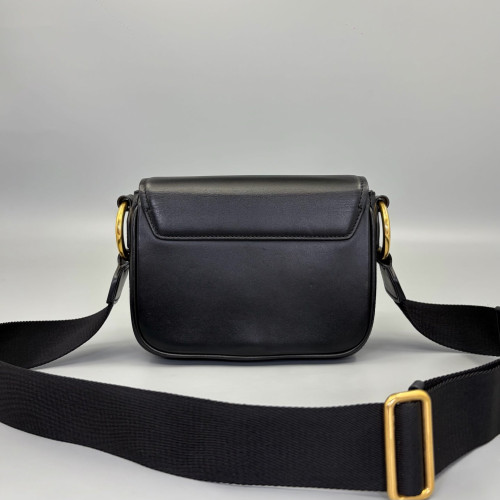 Prada Crossbody Bag Calfskin Black
