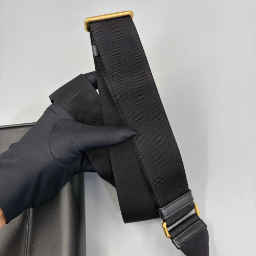 Prada Crossbody Bag Calfskin Black