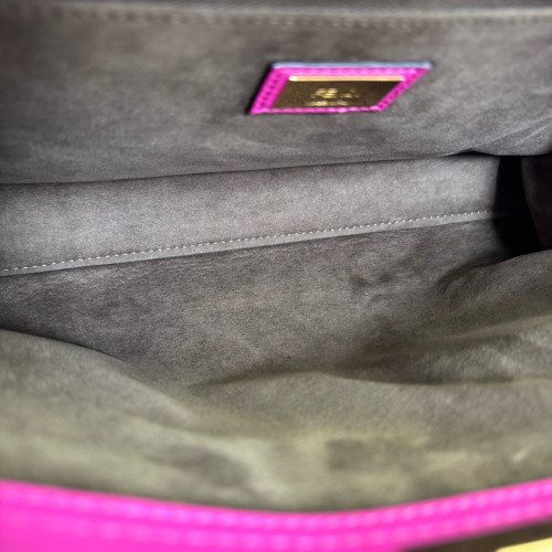 Fendi Peekaboo I See U Medium Calfskin Pink