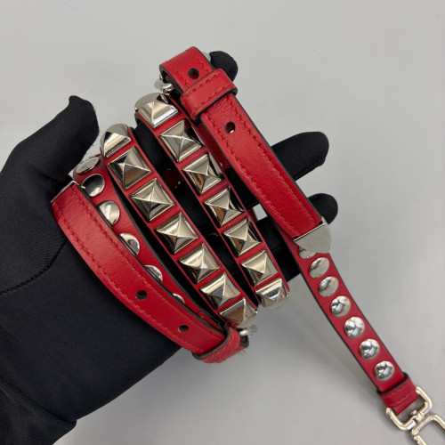 Prada Studded Elektra Shoulder Bag Calfskin Black