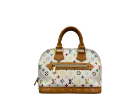 Louis Vuitton Alma PM Monogram Multicolor White