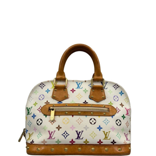 Louis Vuitton Alma PM Monogram Multicolor White
