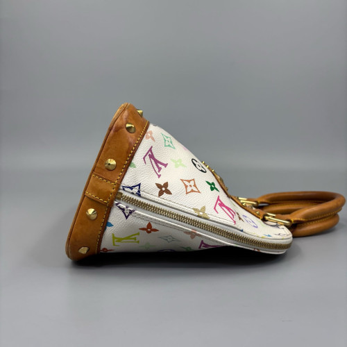 Louis Vuitton Alma PM Monogram Multicolor White