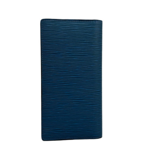 Louis Vuitton Brazza Wallet Epi Blue