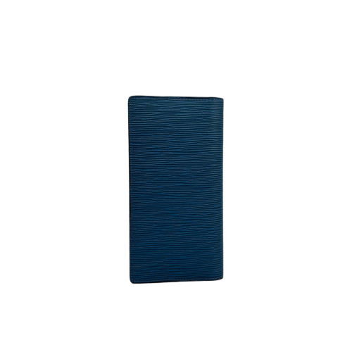 Louis Vuitton Brazza Wallet Epi Blue