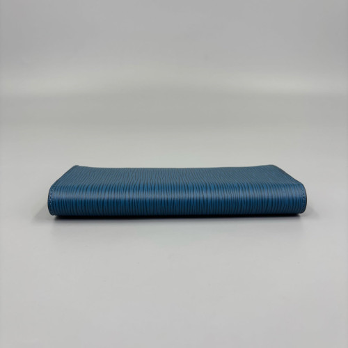 Louis Vuitton Brazza Wallet Epi Blue