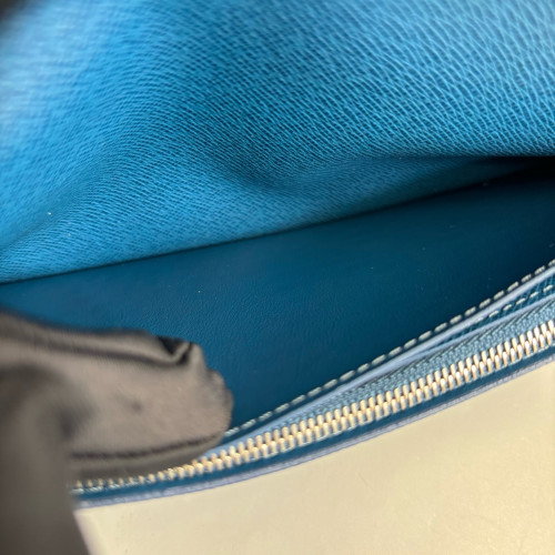 Louis Vuitton Brazza Wallet Epi Blue
