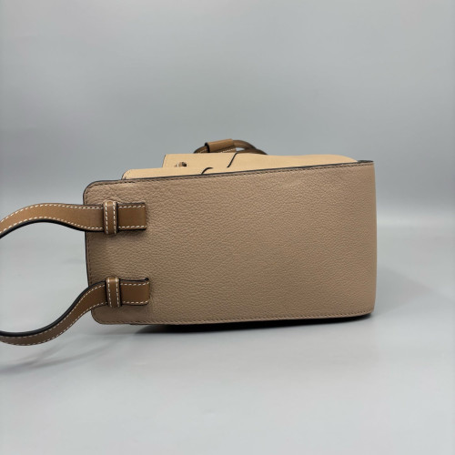 Loewe Small Hammock Calfskin Beige Brown