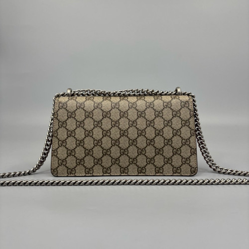 Gucci Meium Dionysus GG Monogram Beige Red