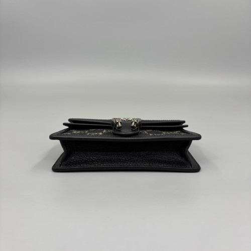Gucci Super Mini Dionysus GG Supreme Monogram Black