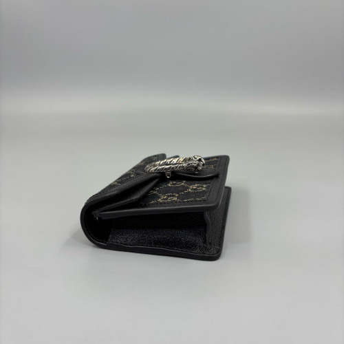 Gucci Super Mini Dionysus GG Supreme Monogram Black