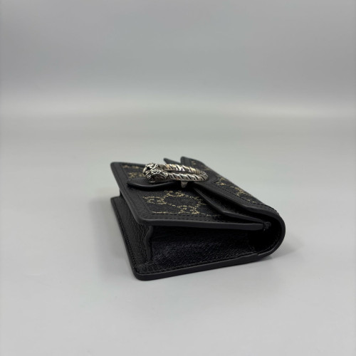 Gucci Super Mini Dionysus GG Supreme Monogram Black