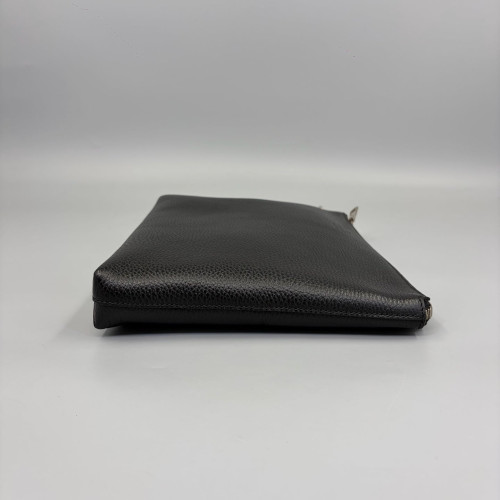 Gucci Clutch Grained Calfskin Black Gucci Clutch Grained Calfskin Black
