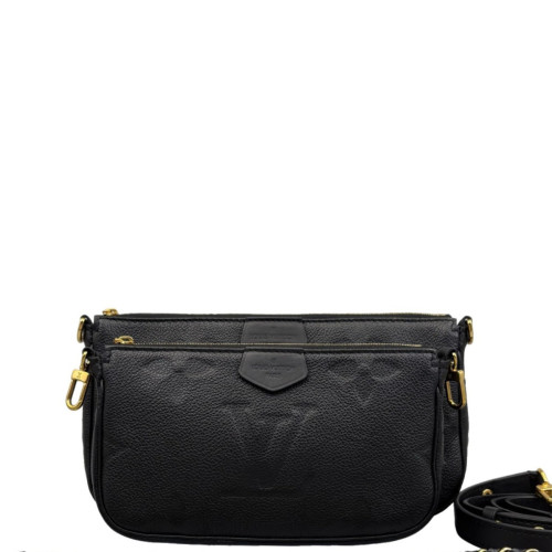 Louis Vuitton Multi Pochette Accessories Monogram Empreinte Black