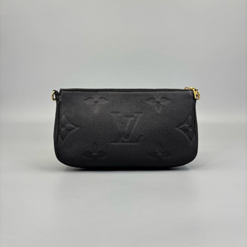 Louis Vuitton Multi Pochette Accessories Monogram Empreinte Black