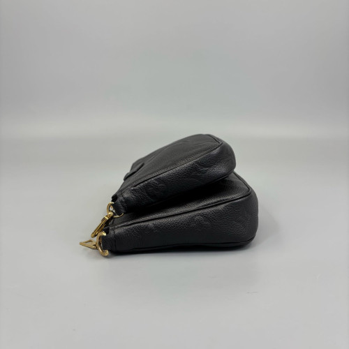 Louis Vuitton Multi Pochette Accessories Monogram Empreinte Black
