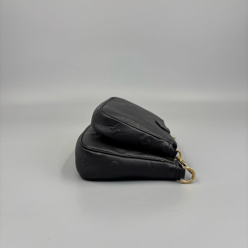 Louis Vuitton Multi Pochette Accessories Monogram Empreinte Black