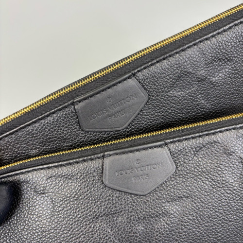Louis Vuitton Multi Pochette Accessories Monogram Empreinte Black